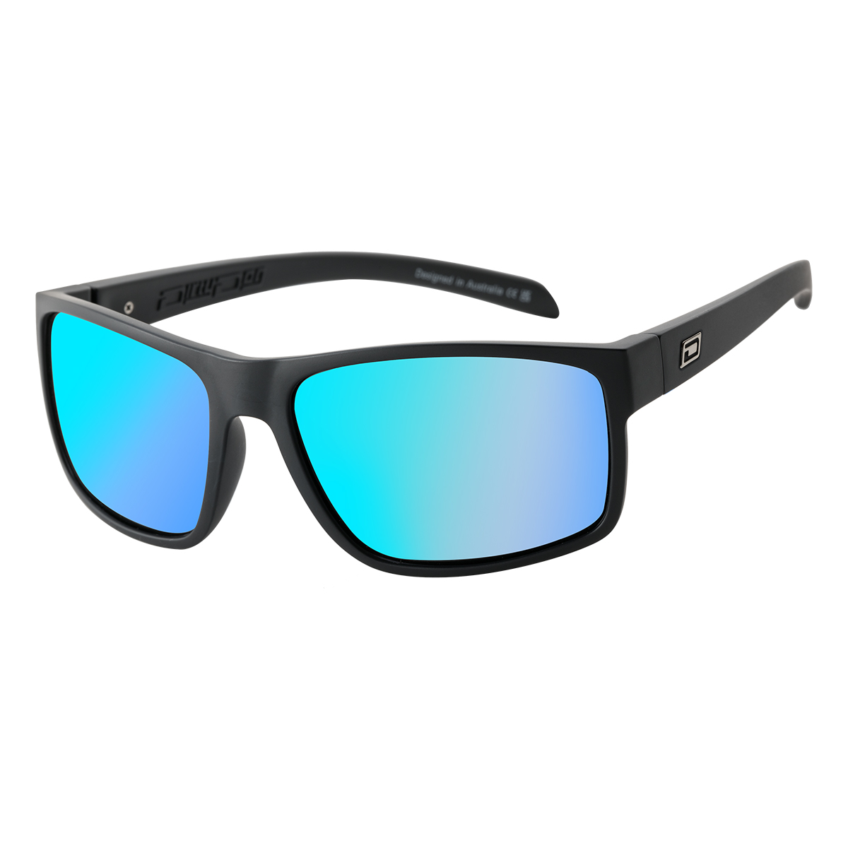 Dirty Dog | DD53706 Blast | Black Blue Mirror Polarised