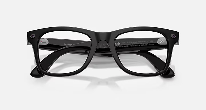 Ray-Ban Meta G3 | RW4011V Wayfarer M | Shiny Black Optical