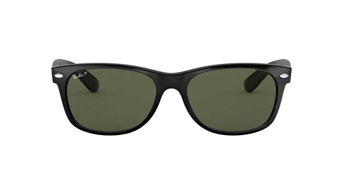 Ray-Ban | RB2132 New Wayfarer | Black Green Polarised