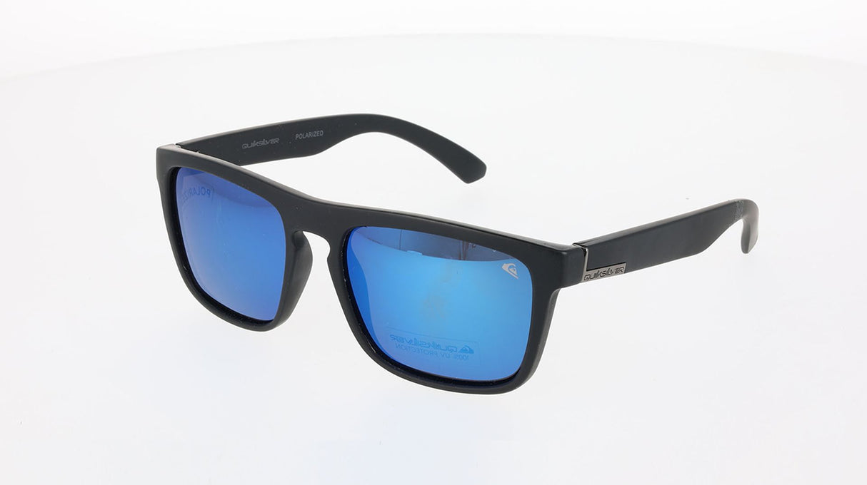 Quiksilver | QS1000P Oceanview | Rubber Black Blue Mirror Polarised