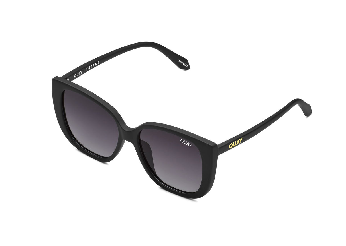 Quay | Ever After | Matte Black Smoke Polarised