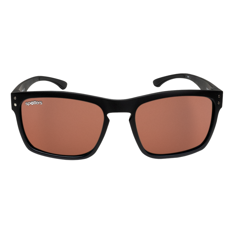 Spotters | Crypto | Matte Black Halide Polarised