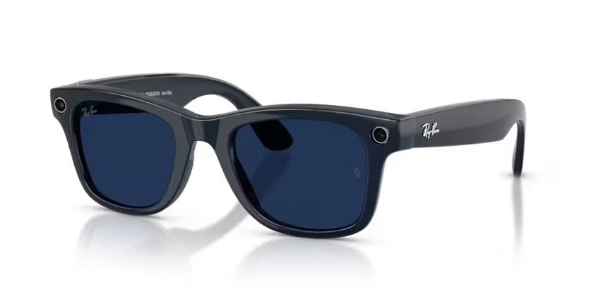 Ray-Ban Meta G2 | RW4012 Wayfarer L | Shiny Cosmic Blue Sapphire Transitions