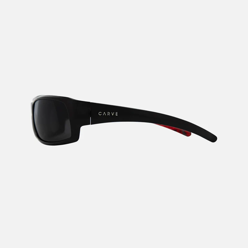 Carve | 1193 Sony Black | Black Red Polarised