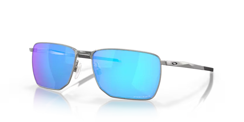 Oakley | OO4142 Ejector | Satine Chrome Prizm Sapphire Lens