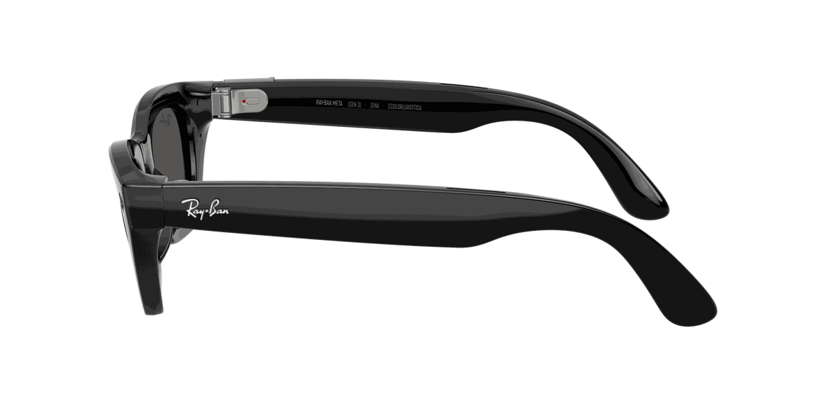 Ray-Ban Meta G3 | RW4015 Zena | Shiny Black Grey