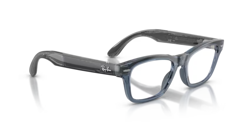 Ray-Ban Meta G3 | RW7005 Burbank L | Transparent Sky Blue Transitions Gen S Sapphire