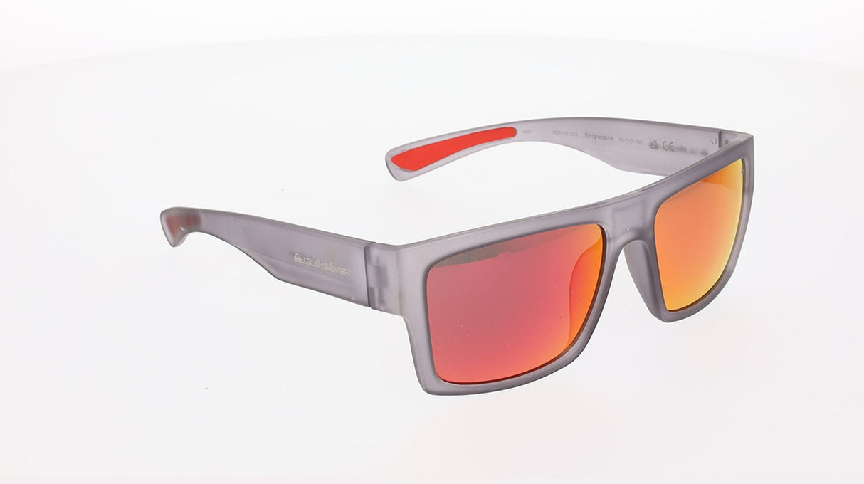 Quiksilver | QS1018 Shipwreck | Transparent Smoke Red Mirror