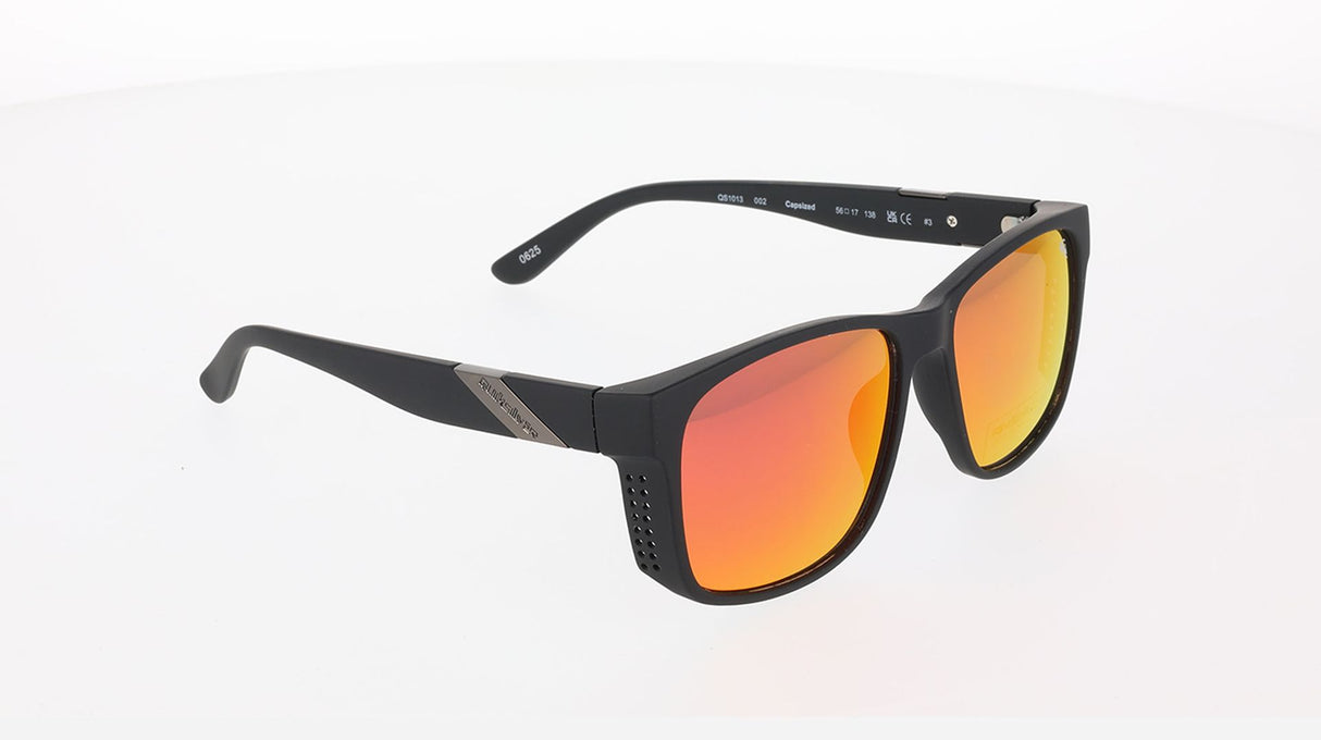 Quiksilver | QS1013 Capsized | Black Rubber Red Mirror