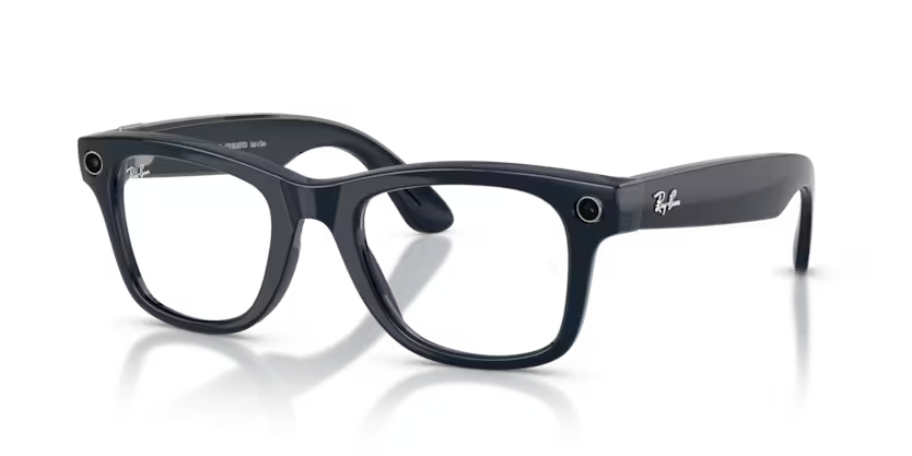 Ray-Ban Meta G2 | RW4012 Wayfarer M | Shiny Cosmic Blue Sapphire Transitions