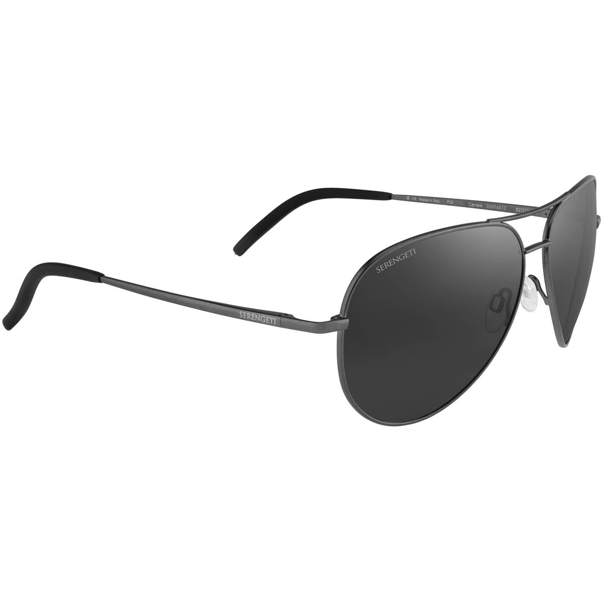 Serengeti | SS014013 Carrara | Matte Black Polarised