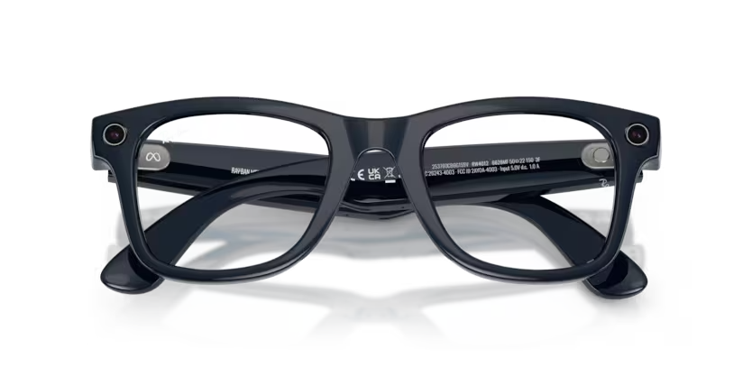 Ray-Ban Meta G2 | RW4012 Wayfarer L | Shiny Cosmic Blue Sapphire Transitions