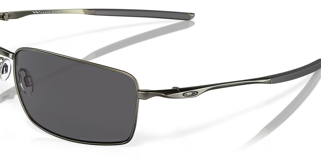 Oakley | OO4075 Square Wire | Carbon Grey Polarised