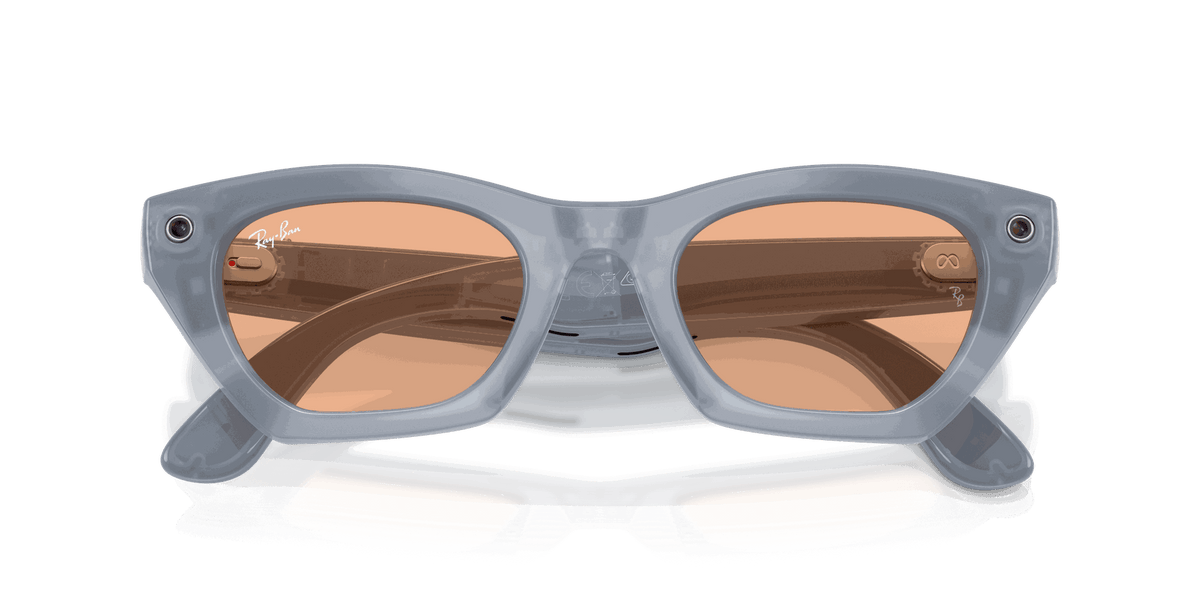 Ray-Ban Meta G3 | RW4015 Zena | Milky Grey Lilac Transitions Copper