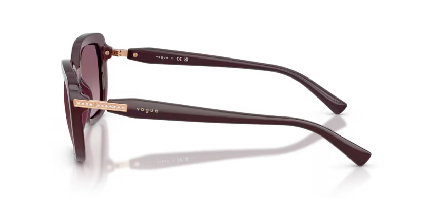 Vogue Eyewear | VO5678SB | Transparent Cherry Gradient Violet