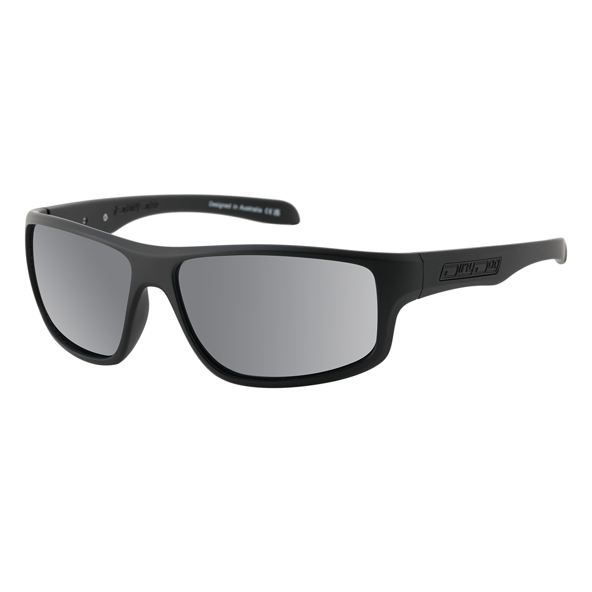 Dirty Dog | DD53681 Quantum | Black Silver Mirror Polarised