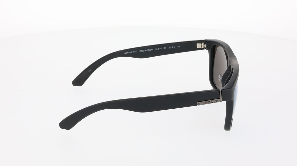 Quiksilver | QS1000P Oceanview | Rubber Black Blue Mirror Polarised