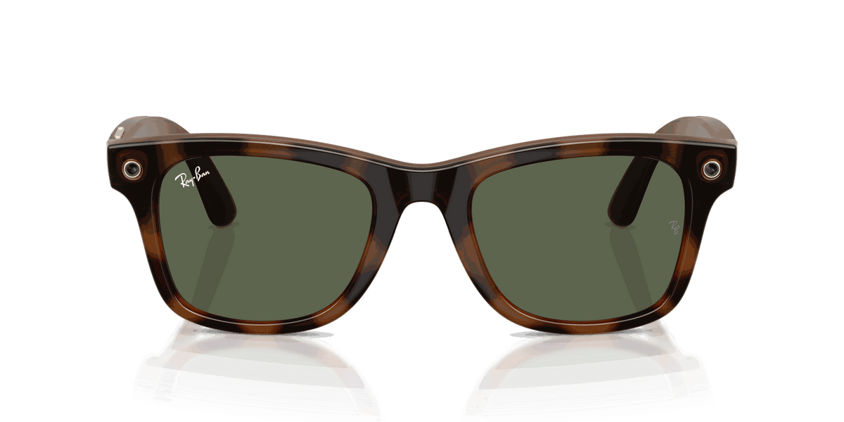 Ray-Ban Meta G3 | RW4011 Wayfarer L | Havana G15 Green