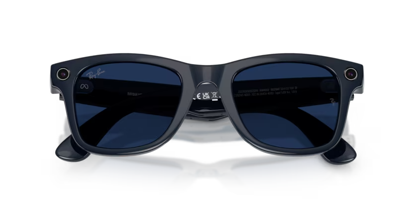 Ray-Ban Meta G2 | RW4012 Wayfarer L | Shiny Cosmic Blue Sapphire Transitions