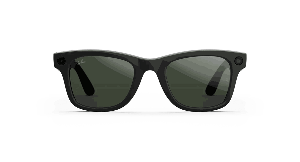 Ray-Ban Meta G2 | RW4012 Wayfarer L | Black Transitions Graphite Green