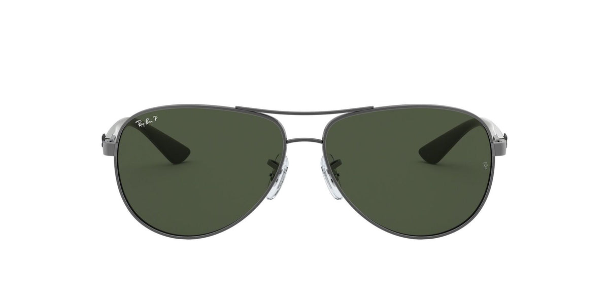 Ray-Ban | RB8313 Aviator Carbon Fibre | Gunmetal Dark Green Polarised