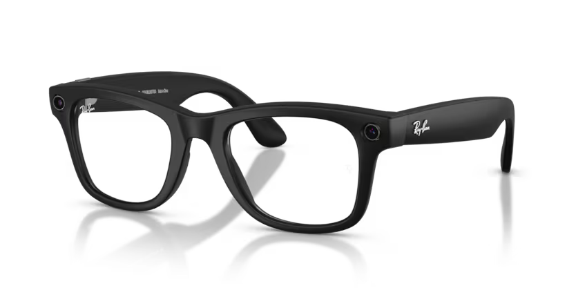 Ray-Ban Meta G2 | RW4012 Wayfarer L | Matte Black Clear
