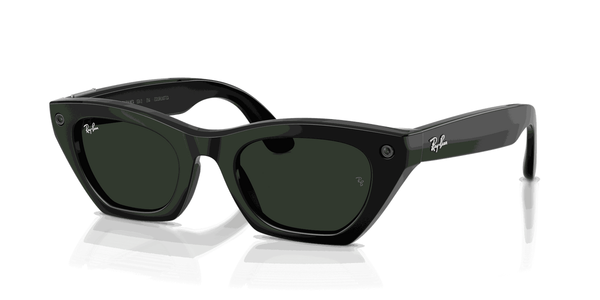 Ray-Ban Meta G3 | RW4015 Zena | Shiny Black Transitions Gen S Graphite Green