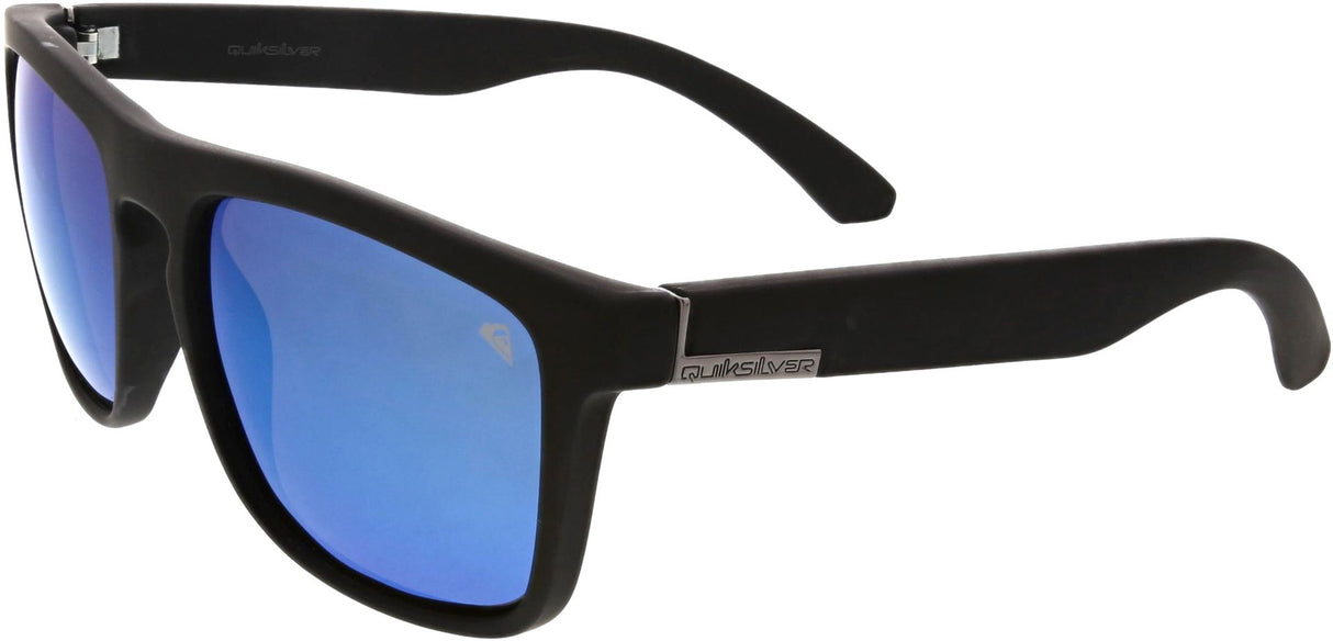 Quiksilver | QS1000P Oceanview | Rubber Black Blue Mirror Polarised