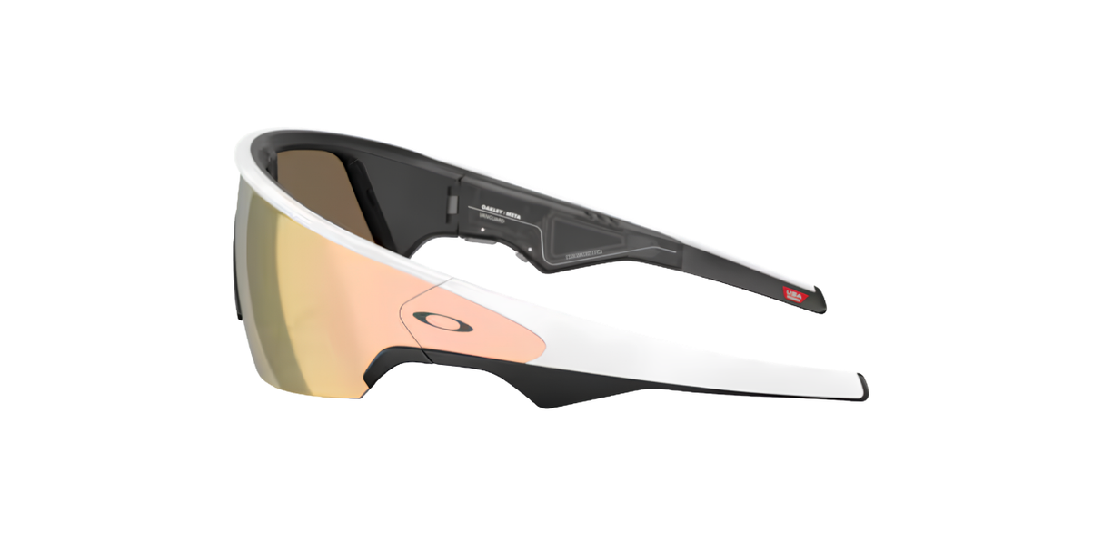 Oakley Meta | OW8001 Vanguard | White Prizm Rose Gold