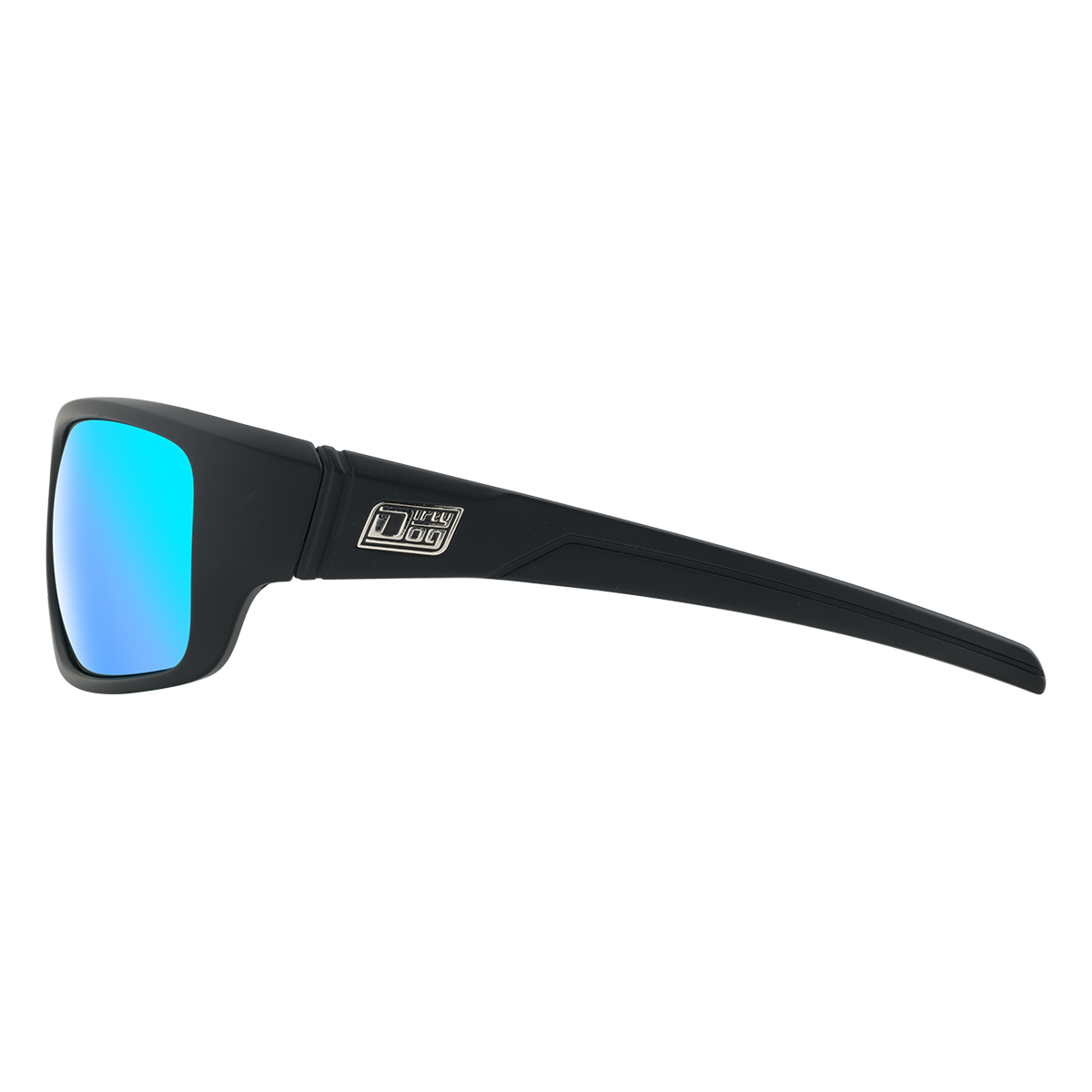 Dirty Dog | DD53600 Stray | Black Blue Mirror Polarised