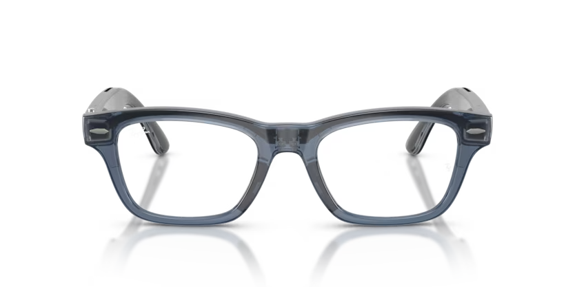 Ray-Ban Meta G3 | RW7005 Burbank L | Transparent Sky Blue Transitions Gen S Sapphire