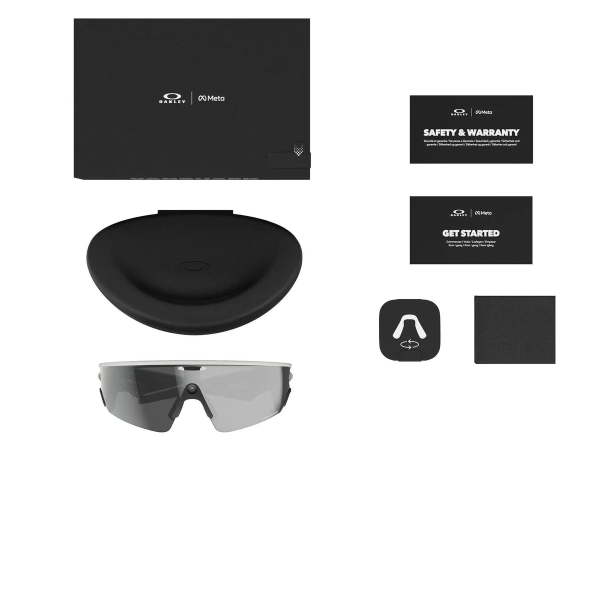 Oakley Meta | OW8001 Vanguard | White-Prizm Black