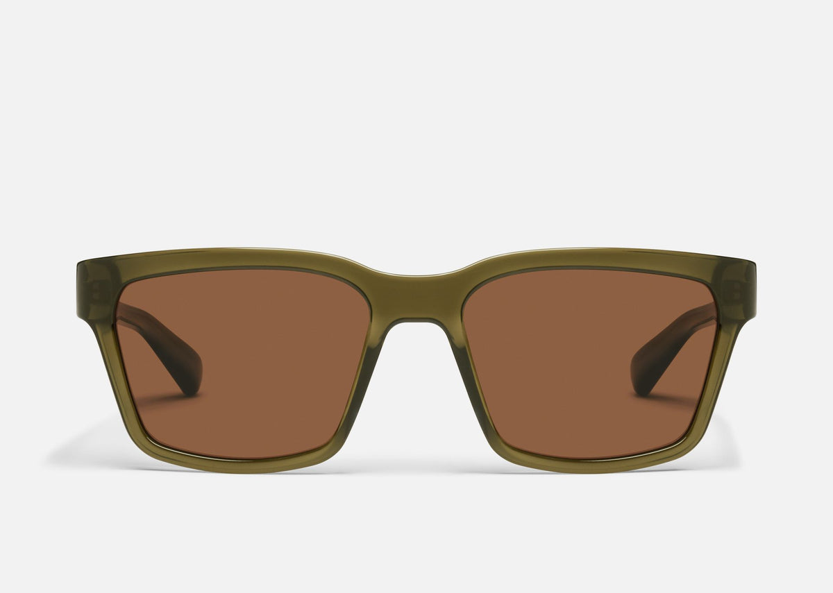 Quay | All Good | Olive Brown Polarised
