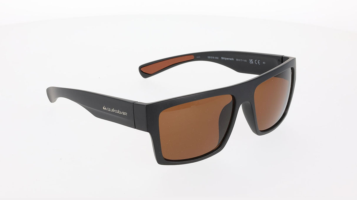 Quiksilver | QS1018 Shipwreck | Matte Black Brown