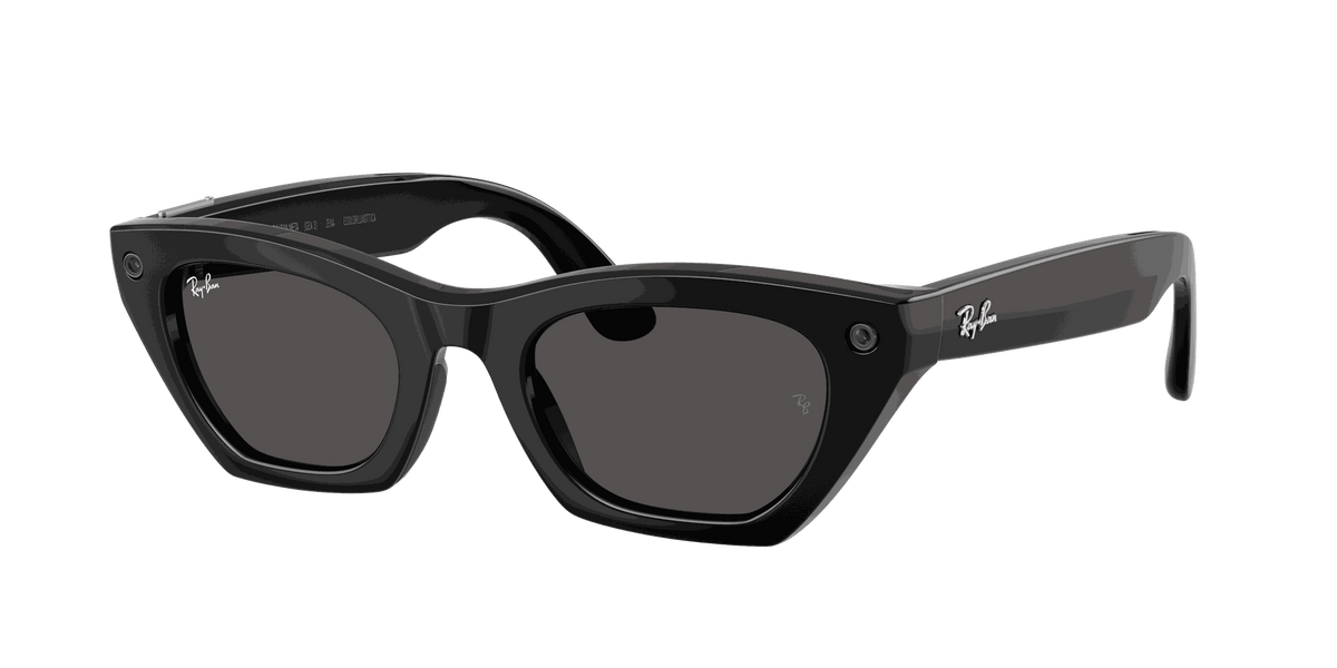 Ray-Ban Meta G3 | RW4015 Zena | Shiny Black Grey