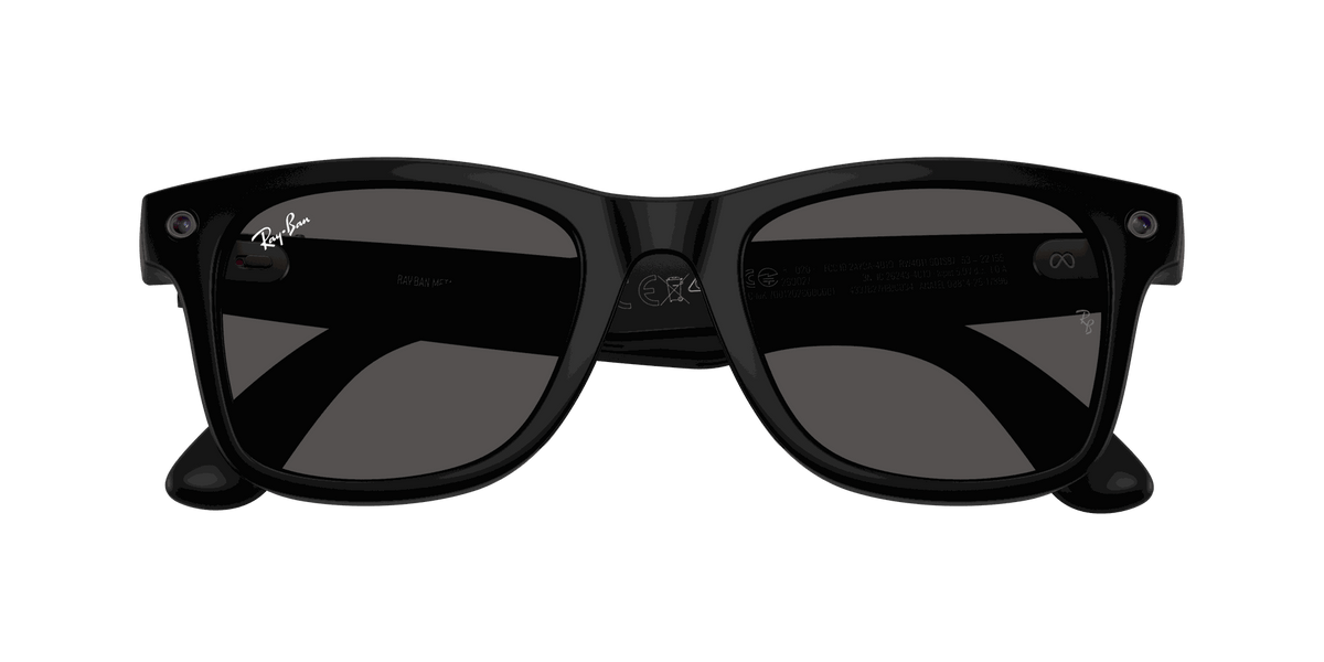 Ray-Ban Meta G3 | RW4011 Wayfarer M | Matte Black Grey