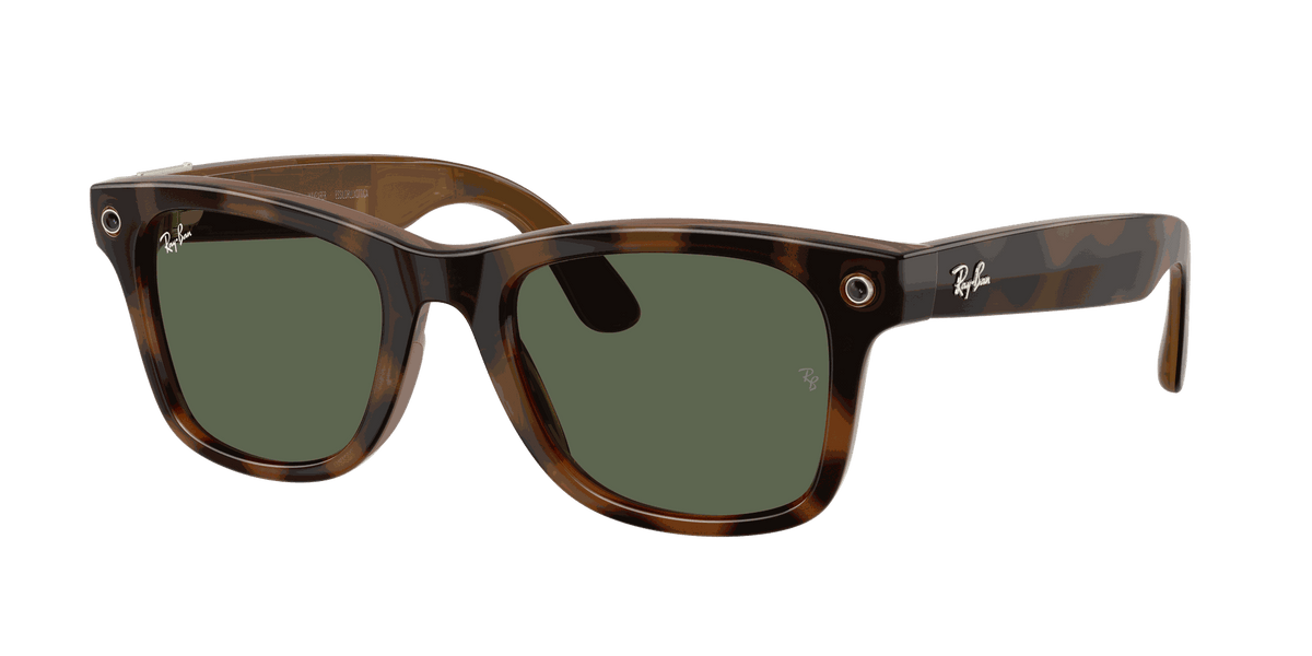 Ray-Ban Meta G3 | RW4011 Wayfarer L | Havana G15 Green