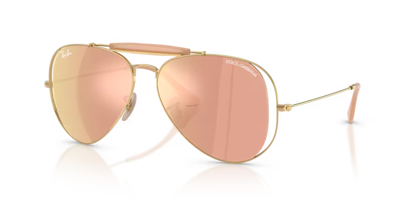 Ray-Ban Dolce Gabbana | RB3029M | Arista Dark Brown Mirrror Rose Gold