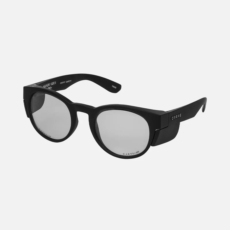 Carve | Safety 10035 Chippy | Black Clear Photochromic