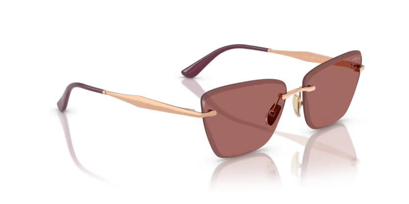 Vogue Eyewear | VO4332S | Rose Gold Dark Purple