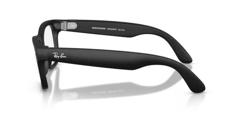 Ray-Ban Meta G2 | RW4012 Wayfarer L | Matte Black Clear
