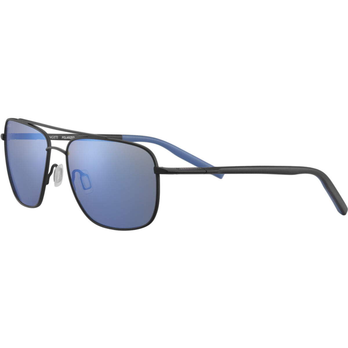 Serengeti | 8819 Tellaro | Matte Black Blue Polarised