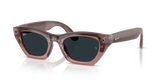 Ray-Ban Meta G3 | RW4015 Zena | Milky Pink Blush Transitions Gen S Grey