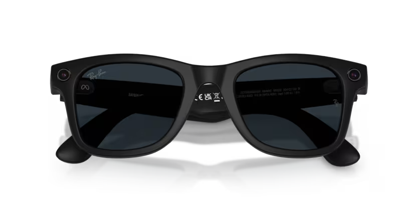 Ray-Ban Meta G2 | RW4012 Wayfarer L | Matte Black Grey Transition