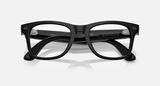 Ray-Ban Meta G3 | RW4011V Wayfarer M | Shiny Black Optical