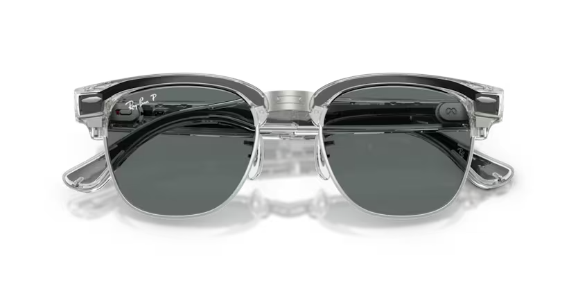 Ray-Ban Meta G3 | RW7004 Clubmaster | Iron Grey Polarised