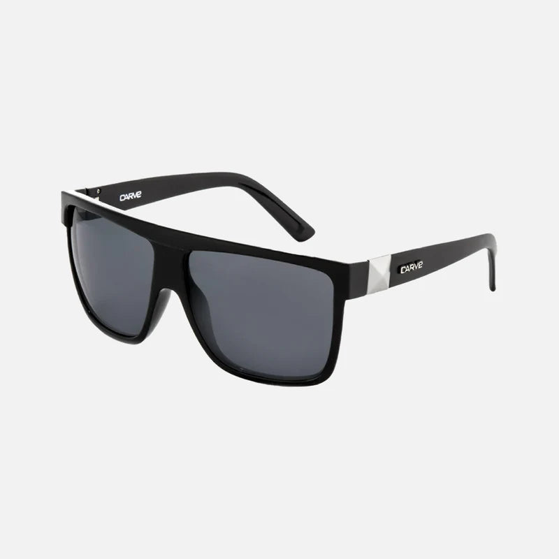Carve | 1900 Rocker | Matte Black Grey Polarised Lens