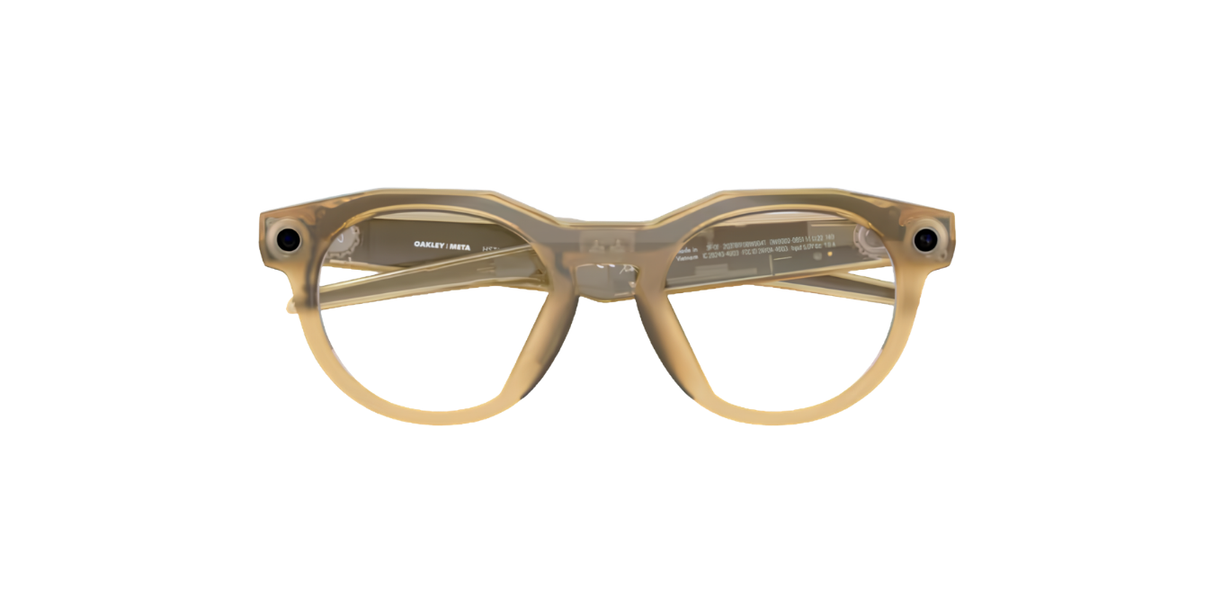Oakley Meta | OW8002 HSTN | Light Curry Transitions Brown