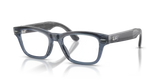 Ray-Ban Meta G3 | RW7005 Burbank L | Transparent Sky Blue Transitions Gen S Sapphire