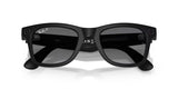 Ray-Ban Meta G2 | RW4012 Wayfarer L | Matte Black Gradient Graphite Polarised